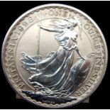 1998 Britannia one-ounce £2 of Elizabeth II. P&P Group 1 (£14+VAT for the first lot and £1+VAT for