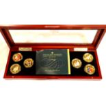 Tristan da Cuhna for The Bradford Exchange, six coin set The Golden Moments of Prince William and