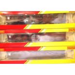 Three Hornby BR MK1 maroon coaches R4351, R4627 and R4629, boxed. P&P Group 1 (£14+VAT for the first