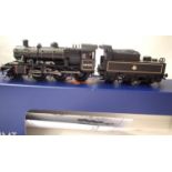 Bachmann 32-826A Ivatt Class 2MT 46460, BR Black, Early Crest, boxed. P&P Group 1 (£14+VAT for the