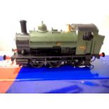 Heljan 1301 GWR 060 saddle tank 1363 green, boxed. P&P Group 1 (£14+VAT for the first lot and £1+VAT