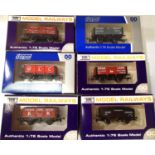 Six Dapol limited edition wagons, produced mostly for Astley Green/Red Rose Trust (Mining Museum),