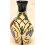 Moorcroft vase in the Otley Chevin pattern, H: 14 cm. P&P Group 1 (£14+VAT for the first lot and £