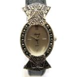 Ingersoll; ladies vintage wristwatch, working at lotting. P&P Group 1 (£14+VAT for the first lot and