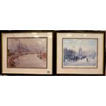 P. WINNINGTON; two limited edition prints including Bank Quay, each signed in pencil. Not