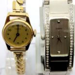 Two ladies wristwatches. P&P Group 1 (£14+VAT for the first lot and £1+VAT for subsequent lots)