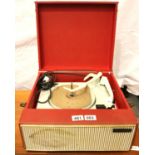 Ferranti Garrard portable record player. Not available for in-house P&P, contact Paul O'Hea at