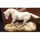 Boxed Beswick Camargue Wild Horse, limited edition 542/1000, L: 28 cm. P&P Group 2 (£18+VAT for