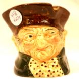 Royal Doulton Old Charlie ashtray, D: 8 cm. P&P Group 1 (£14+VAT for the first lot and £1+VAT for