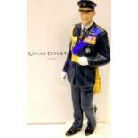 Boxed Royal Doulton figurine, Prince Charles 70th Birthday, limited edition, H: 25 cm. P&P Group
