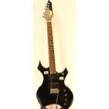 Stagg electric guitar lacking rear electrics and back plate. Not available for in-house P&P, contact