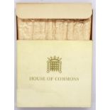 Boxed House of Commons cigarettes no cellophane wrapper but paper intact. P&P Group 1 (£14+VAT for