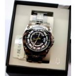 Bulova; gents boxed Precisionist 300m divers wristwatch. P&P Group 1 (£14+VAT for the first lot