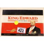 King Edward Invincible boxed silk wrapped 50 cigars. P&P Group 1 (£14+VAT for the first lot and £1+