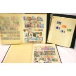 Mixed world stamp collection in three albums. P&P Group 2 (£18+VAT for the first lot and £3+VAT