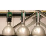 Three industrial lights Thorn DFLC250. Not available for in-house P&P, contact Paul O'Hea at