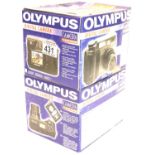 New old stock two Olympus digital cameras C-3040 zoom. P&P Group 2 (£18+VAT for the first lot and £