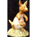 Royal Doulton Kanga and Roo figurine, H: 9 cm. P&P Group 1 (£14+VAT for the first lot and £1+VAT for