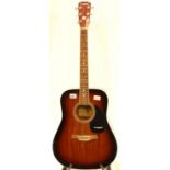 Westfield acoustic guitar. Not available for in-house P&P, contact Paul O'Hea at Mailboxes on