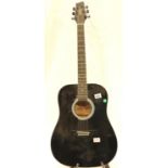 Stagg model SW/203 acoustic guitar. Not available for in-house P&P, contact Paul O'Hea at