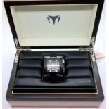 TECHNOMARINE HUMMER; wristwatch Quartz chronograph with inner and outer box. P&P Group 1 (£14+VAT