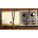 A vintage valve voltmeter heathkit by Daystrom with UK adaptor plug. Not available for in-house P&P,
