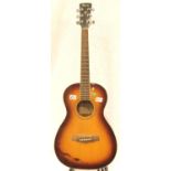 Ibanez acoustic guitar, model PN15 BS 3U-02. Not available for in-house P&P, contact Paul O'Hea at