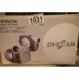 Boxed Hitachi DZ-MV780E DVD cam. P&P Group 2 (£18+VAT for the first lot and £3+VAT for subsequent