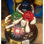 M&Ms animated telephone. Not available for in-house P&P, contact Paul O'Hea at Mailboxes on 01925