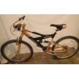 Barracuda Nitro 21 speed 18'' frame, 26'' wheel dual shock mountain bike. Not available for in-house