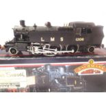 Bachmann 31-453 Ivatt Tank 1206, LMS Black in very good - excellent condition, box good. P&P Group 1