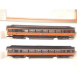 Lima Class 156 Strathclyde Transport, Orange/Black livery 57501 and 52501 power car and trailer car,