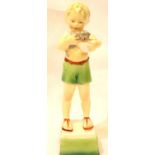 Royal Worcester Fridays Child figurine, H: 18 cm. P&P Group 2 (£18+VAT for the first lot and £3+