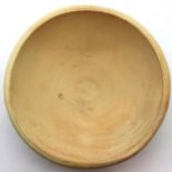 Chinese Ming Dynasty clay bowl, D: 90 mm. P&P Group 2 (£18+VAT for the first lot and £3+VAT for
