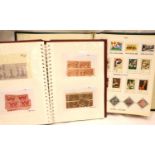 Two albums of American postage stamps. P&P Group 2 (£18+VAT for the first lot and £3+VAT for