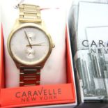 Caravelle; gents new old stock chronograph wristwatch. working at lotting up. P&P Group 1 (£14+VAT