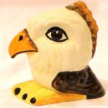 Lorna Bailey small bird, Eagle, H: 9 cm. P&P Group 1 (£14+VAT for the first lot and £1+VAT for