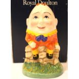 Boxed Royal Doulton limited edition Humpty Dumpty, 1256/15000, H: 13 cm. P&P Group 1 (£14+VAT for
