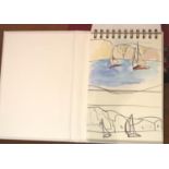 Julian Baileys Dorset sketchbook containing 60 reproduction drawings. P&P Group 1 (£14+VAT for the