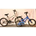 Boys Ridge trail bike and a Ridgeback MX14 terrain bike. Not available for in-house P&P, contact