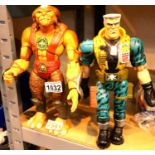 Two main character action figures from the film Small Soldiers. Not available for in-house P&P,