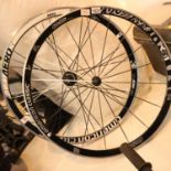 Two American classic 420 Areo 3 bike wheels (CRD 700 C572 34mm rim depth). Not available for in-