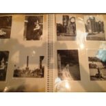 Album of predominantly black and white family photographs. P&P Group 1 (£14+VAT for the first lot