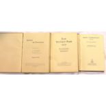 Three books: Jahrbuch des Postwesens 1941/2, Das Beesener Buch 1939 and Berlin Underground 1939-