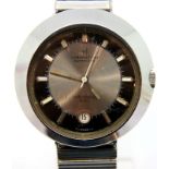 1969 Hamilton 2001 Space Odyssey gents automatic date wristwatch on an expanding bracelet, not