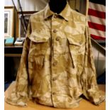 Fifty desert camouflage British Grade 1 shirts. P&P Group 3 (£25+VAT for the first lot and £5+VAT