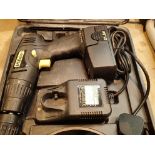 Cased McKeller 21-6v cordless drill with battery. Not available for in-house P&P, contact Paul O'Hea