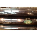 Land Rover car grill. Not available for in-house P&P, contact Paul O'Hea at Mailboxes on 01925