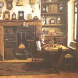 Jim Andrew; limited edition print, The Clockmaster, 118/850. Not available for in-house P&P, contact