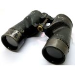 1944 Dated Canadian Army Binoculars. (D-Day) Maker REL. P&P Group 2 (£18+VAT for the first lot